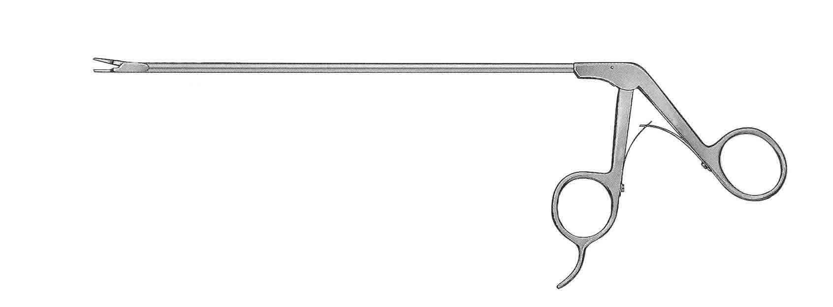 LARİNGESKOP KLİP ATICI FORSEPS  SAĞ 22CM
